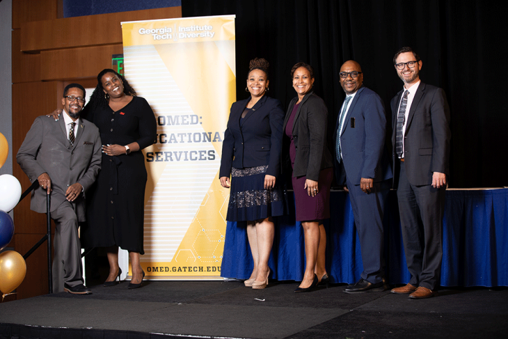 More than 30 companies partnered with the Office of Minority Educational Development in support of the Tower Awards.