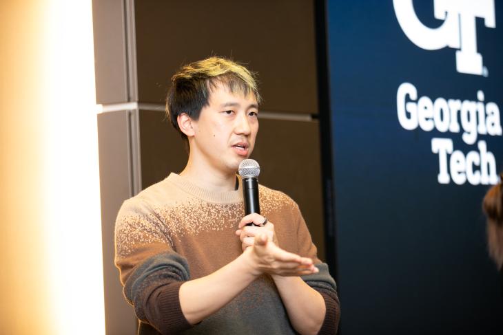 On April 18, Institute Diversity, Equity, and Inclusion (IDEI) hosted the first AAPI Heritage Month Lecture at Georgia Tech featuring Steven Lim, CEO of Watcher Entertainment and former executive producer at Buzzfeed who created the viral food show “Worth It.”
