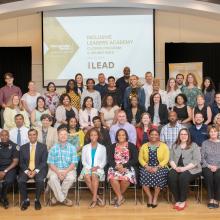 Inclusive Leaders Academy "Culture Champions" gather at the 2019 program closing